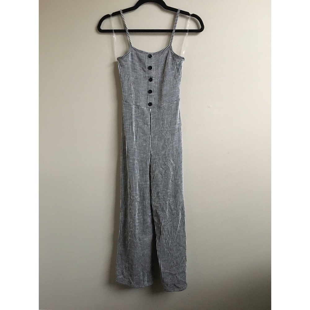 Striped Jumpsuit